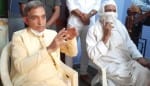 बड़ौत में पत्रकारों से बातचीत करते लोकसभा सांसद डा.सत्यपाल तोमर।