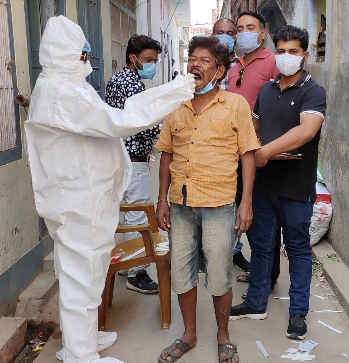 Businessman killed, 33 infected