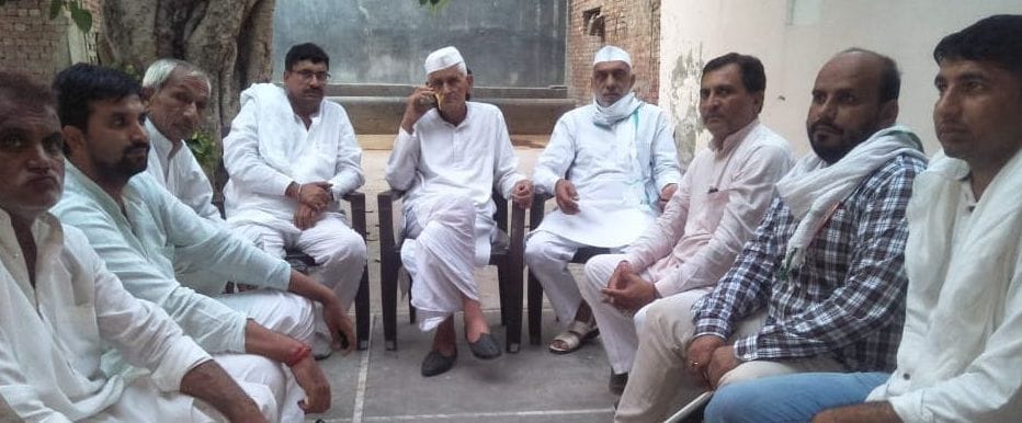 RLD leader arrived to meet Baba Surajmal