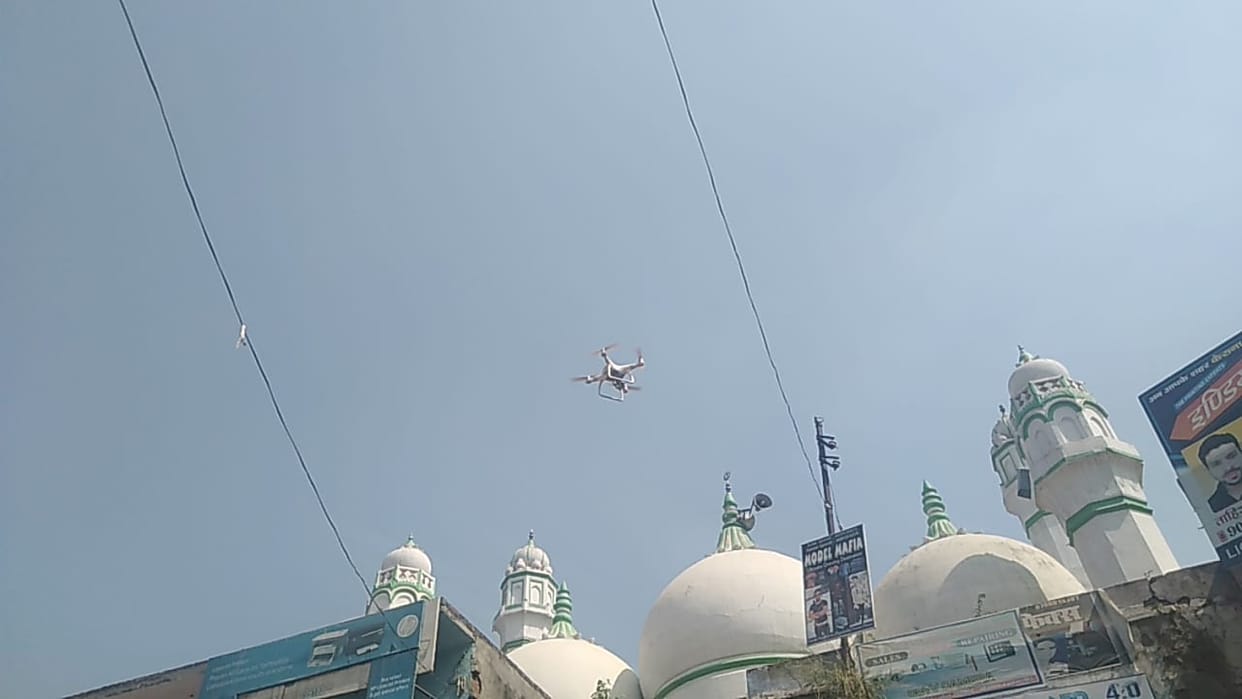 Monitoring of shrines and sensitive places