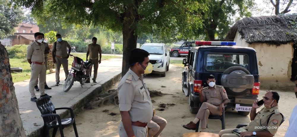 Dead body of farmer buried amidst tension