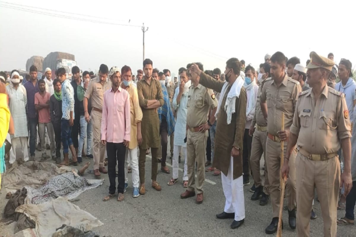 UP News: One died and five people injured in road accident at Muzaffarnagar of Uttar Pradesh