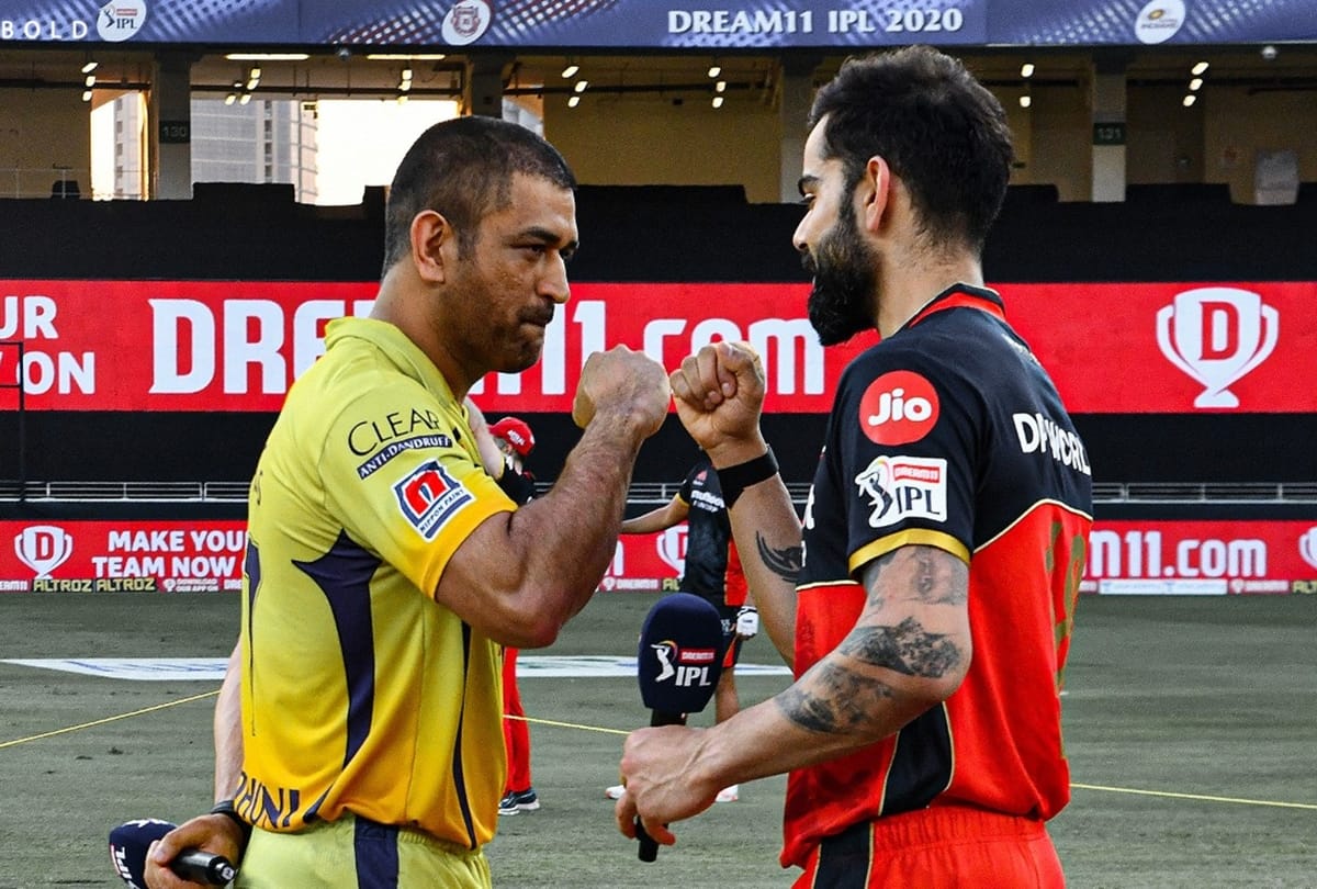 IPL 2021 Royal challengers Bangalore vs Chennai super kings Stats preview and squad