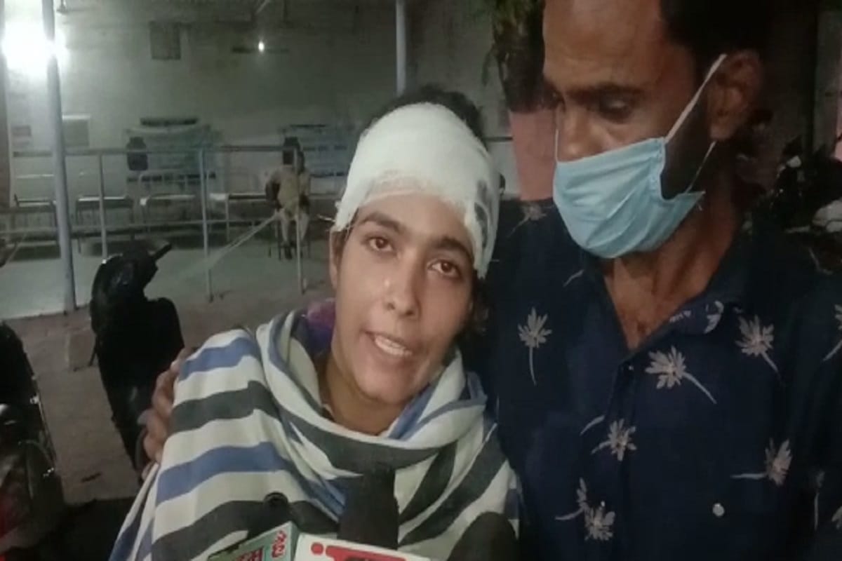 Saharanpur News: A man attacked his wife with a knife after giving her three divorces