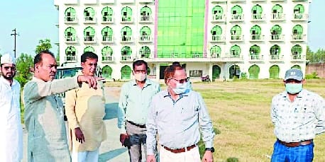 Municipal officials inspect Urs site