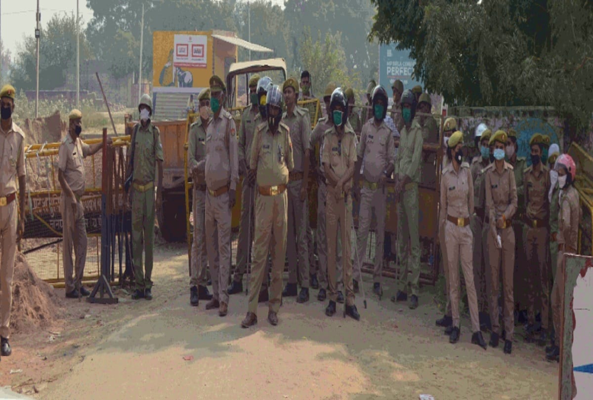 Ethnic tension still prevails in the area of hathras intelligence system alert