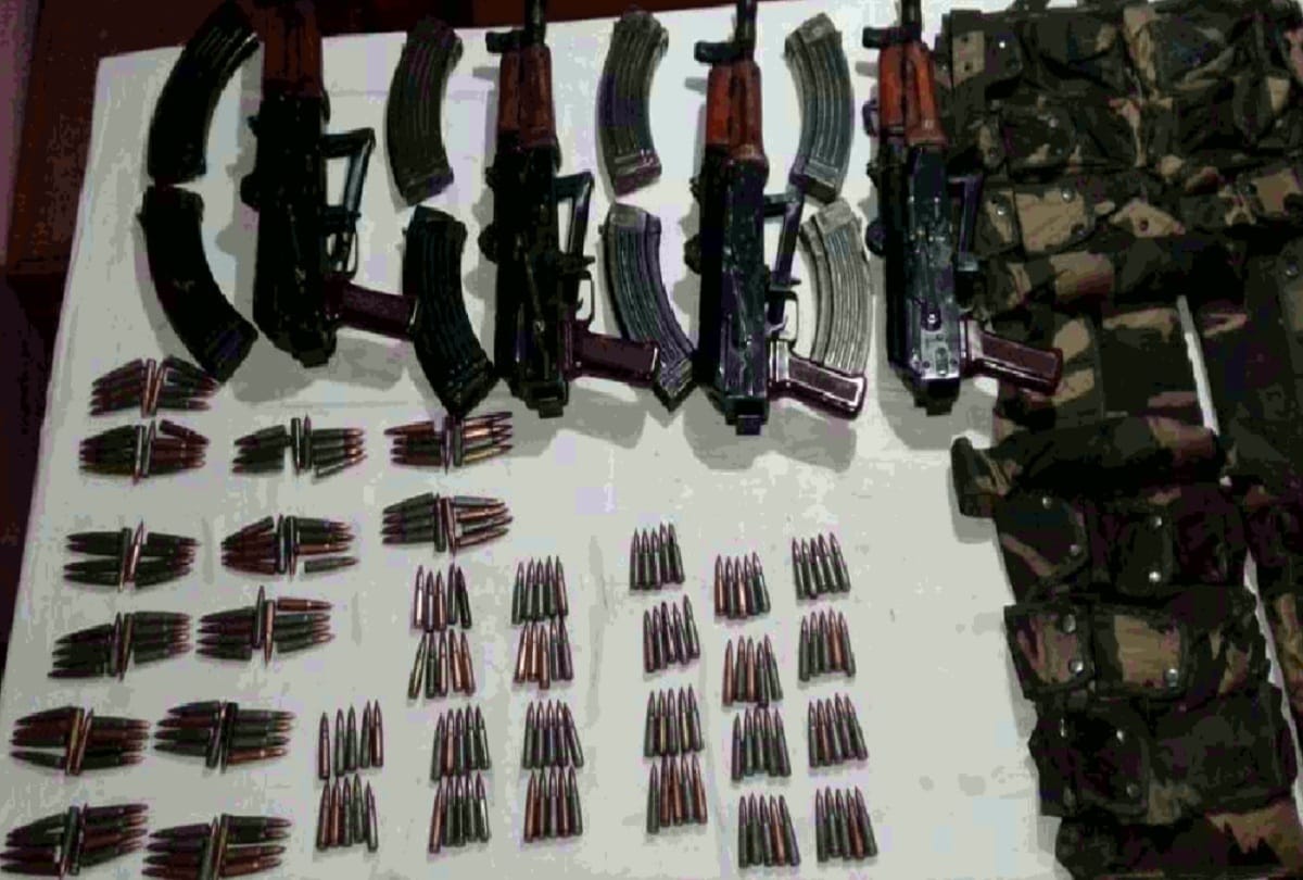 Pakistan again sent terrorists, arms caught