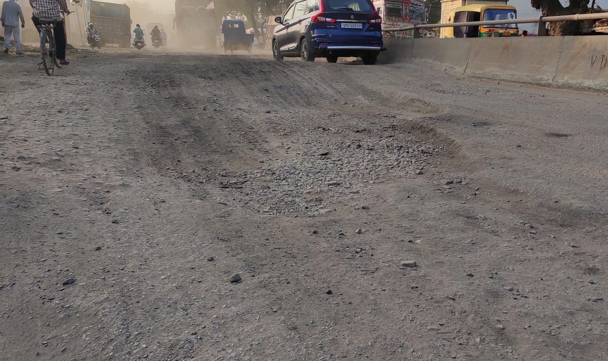 Bad roads, life at risk, responsible neglect