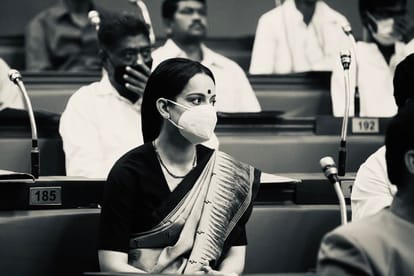 Kangana Ranaut finished Chennai schedule of her next film Thalaivi shared some pics