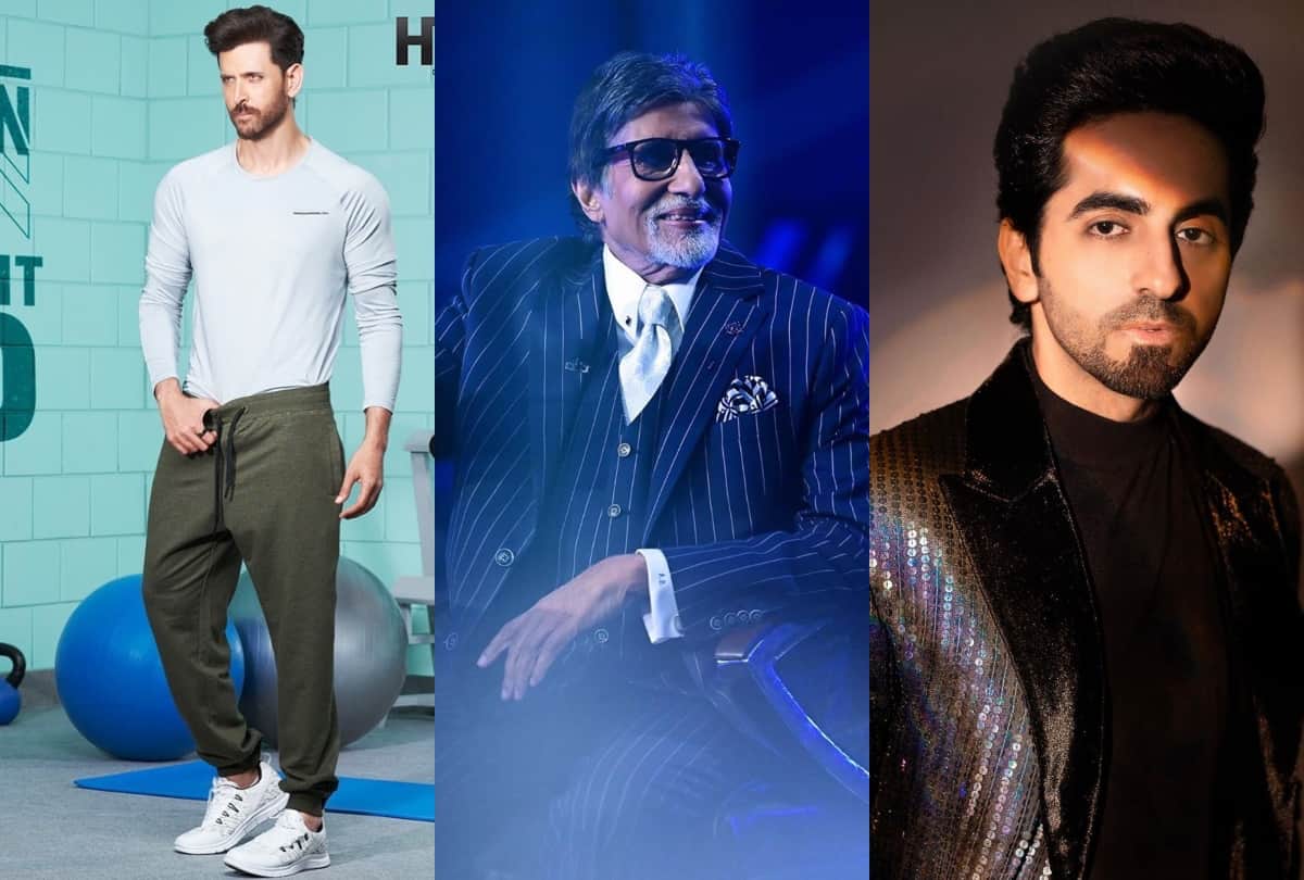 Amitabh Bachchan birthday Ayushmann Khurrana Ajay Devgn Hrithik Roshan Anushka Sharma and Yami Gautam wish him