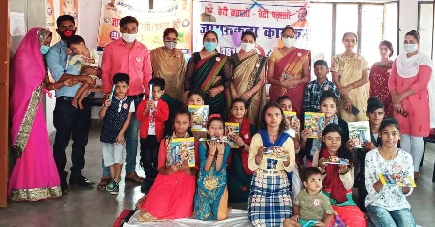internationa, girls, child, day, celebration, kasganj