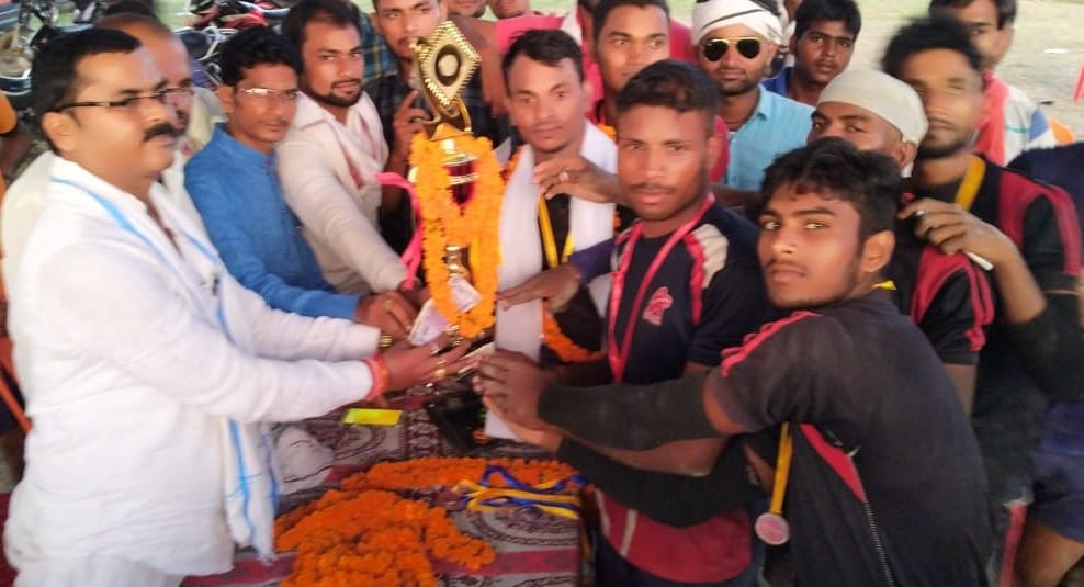 Chakia's team wins in kabaddi match