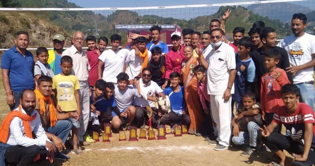 Sathasiling becomes 'A' winner of Volleyball competition