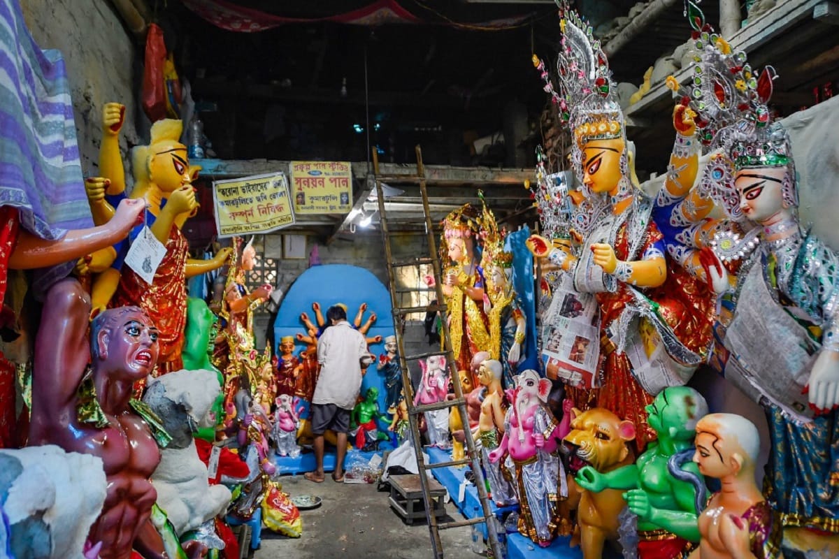 Durga Puja preparations started in West Bengal amid Coronavirus Pandemic