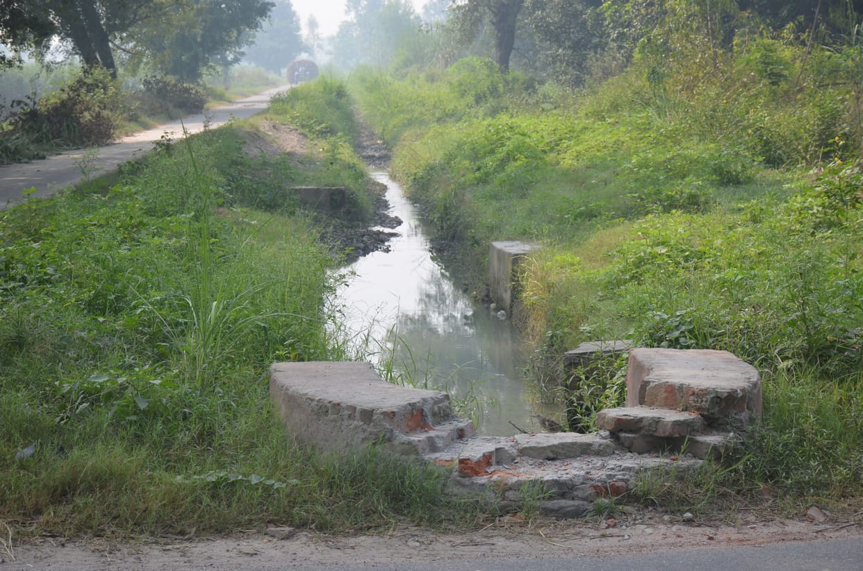 Demand for cleaning and soil leveling of Rajbeh