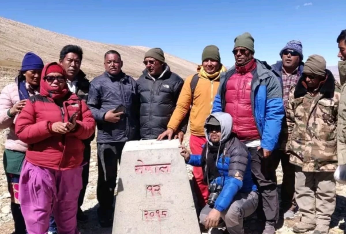 Nepal congress leader humla MP inspected on Chinese occupation of Nepali land