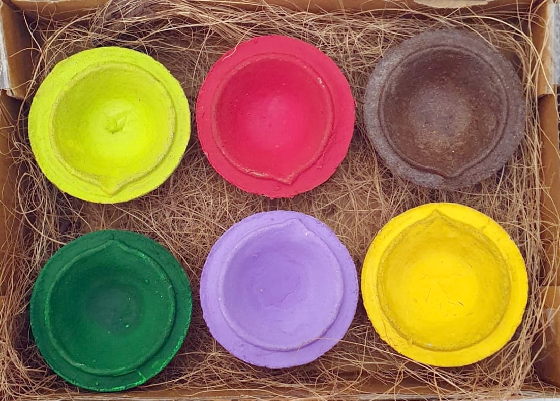Diwali will be illuminated with lamps made of cow dung