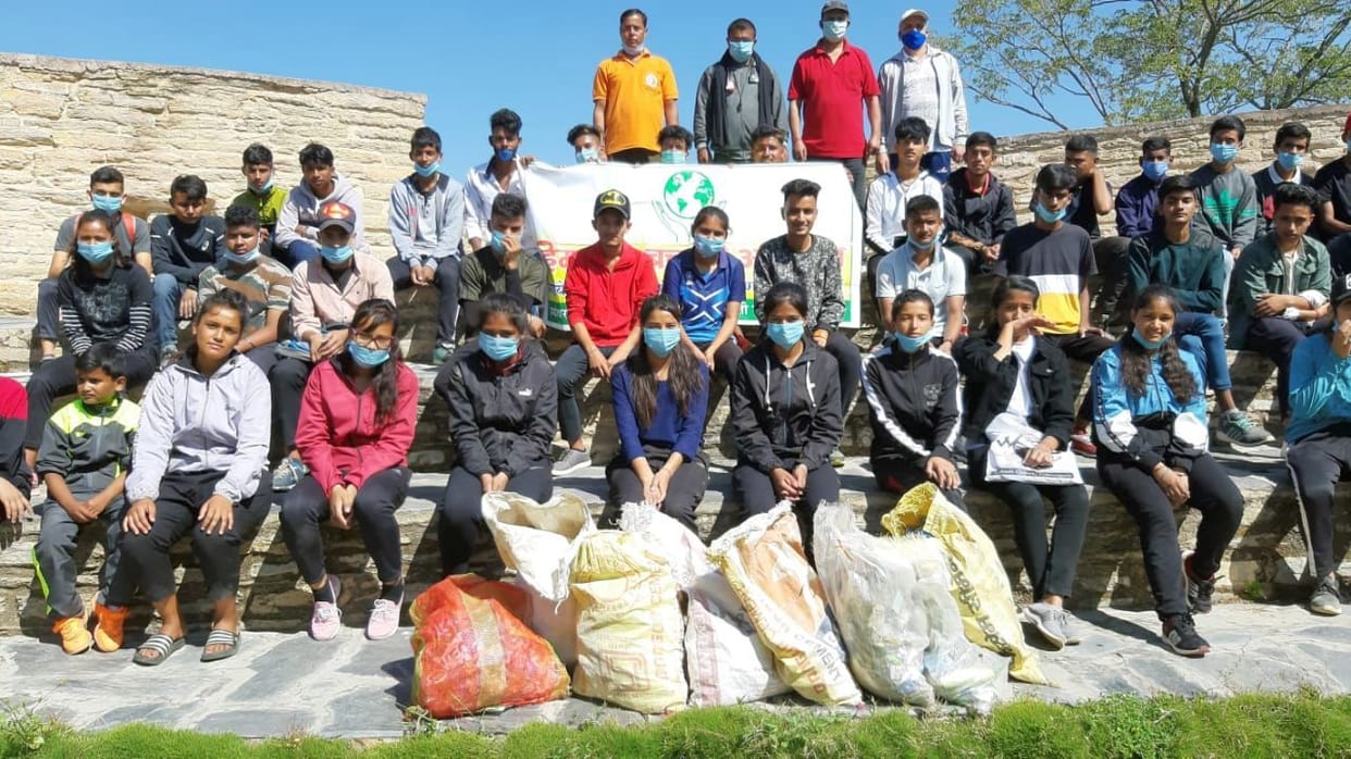 Cleanliness campaign done in London Fort campus