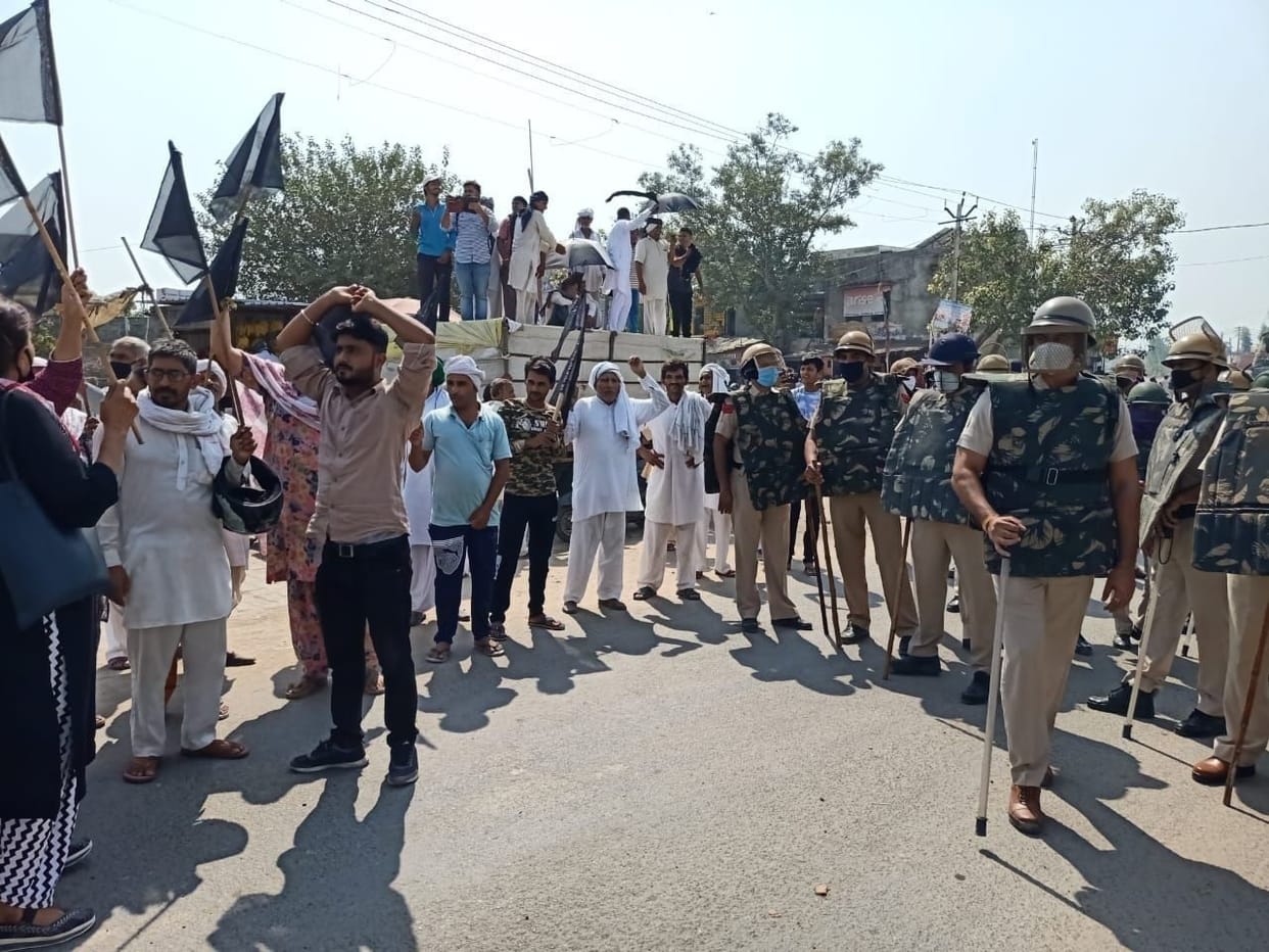 farmer protest in jhajjar