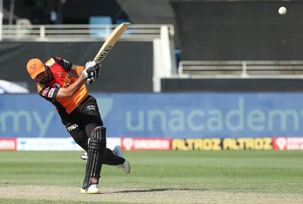 Manish Pandey and Vijay Shankar creates history, 24th 100 plus partnership for SRH in all IPL since their entry in 2013
