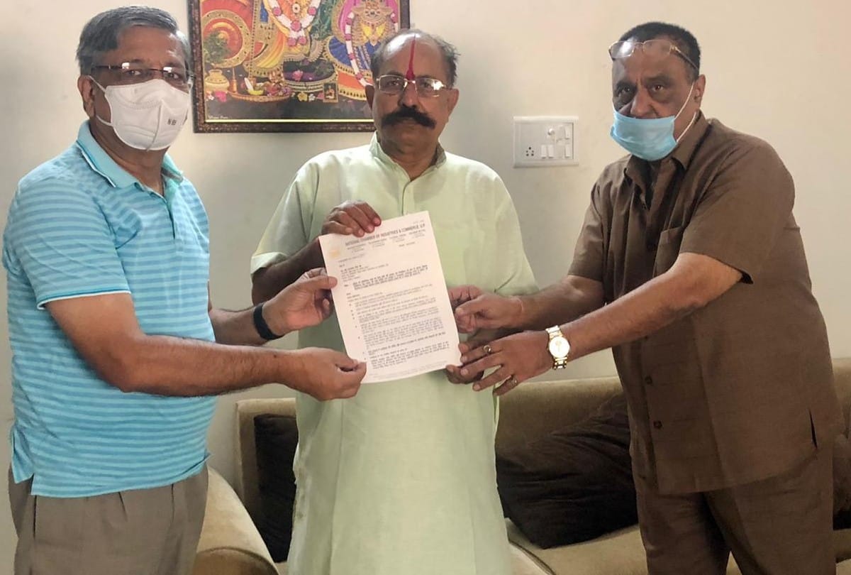 Minister Chaudhary Udaybhan Singh said Industrial cluster to be built on theme park in Agra