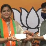 खुशबू सुंदर भाजपा में शामिल हो गई हैं