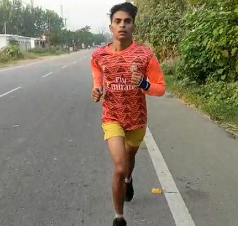 Harjeet ran thirty km to awaken the feeling of respect among the youth