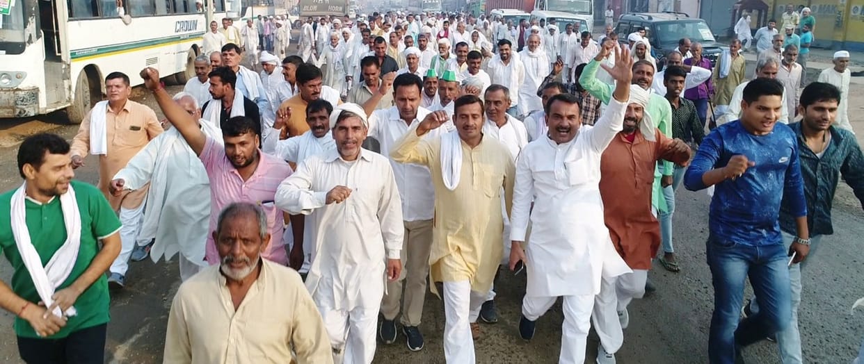 Ralodi left to attend Mathura rally