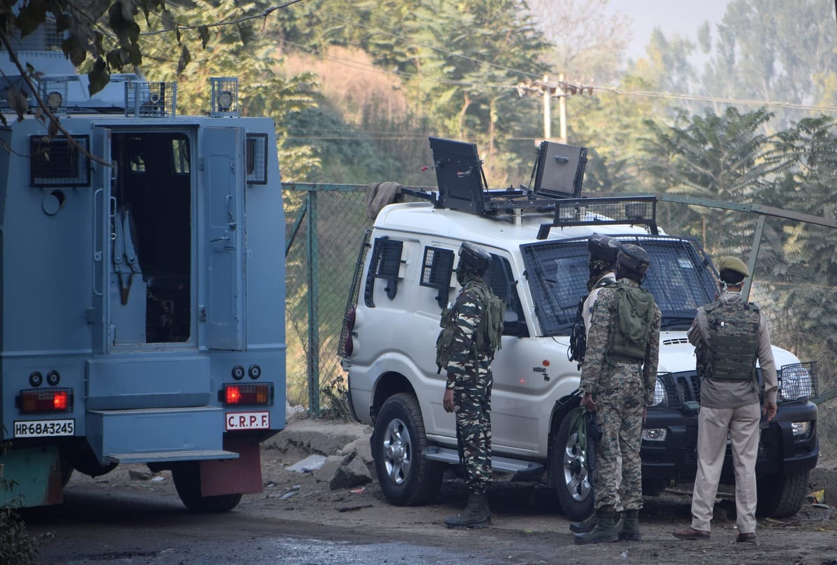 barzulla encounter photos encounter between security forces and terrorists