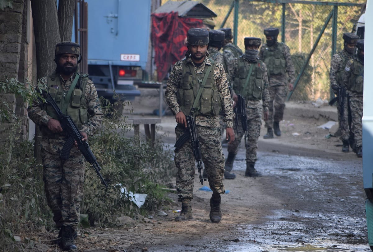 barzulla encounter photos encounter between security forces and terrorists