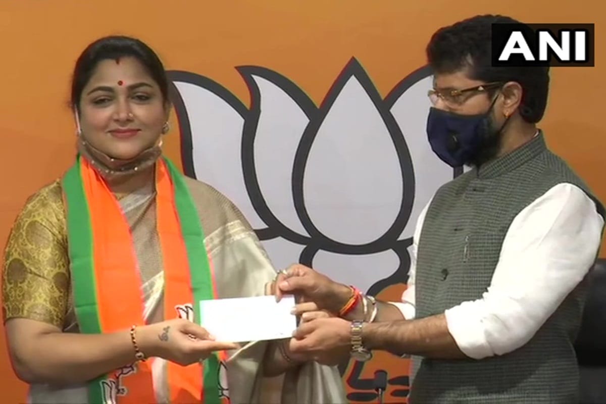 congress says khushbu sundar dropped as aicc spokesperson with immediate effect may join bjp today