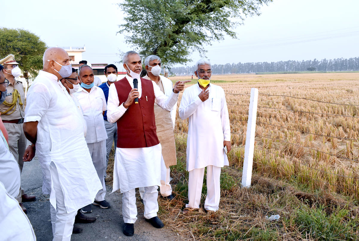 Gurukul's Farm is a unique example of natural agriculture for farmers: Minister Suryapratap Shahi