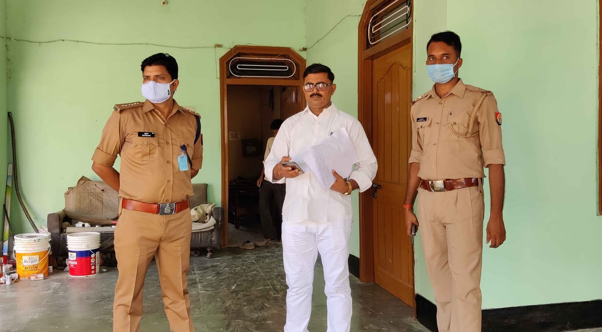 CO reached with Rampur Kayasthan team for investigation