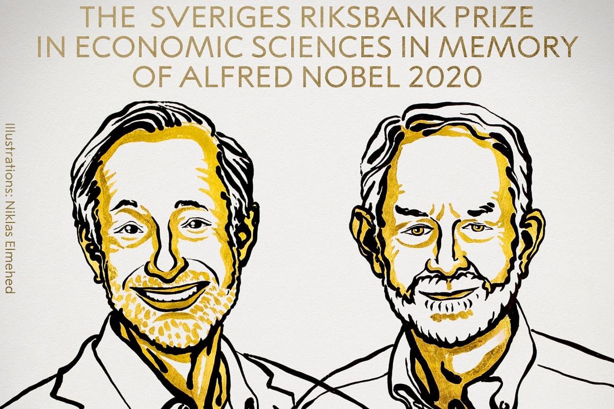 Nobel Prize 2020 in Economic Sciences awarded to Paul R Milgrom and Robert B Wilson