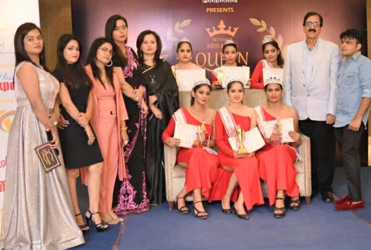 Nisha wins Skytouch Miss Queen of India 2020 competition