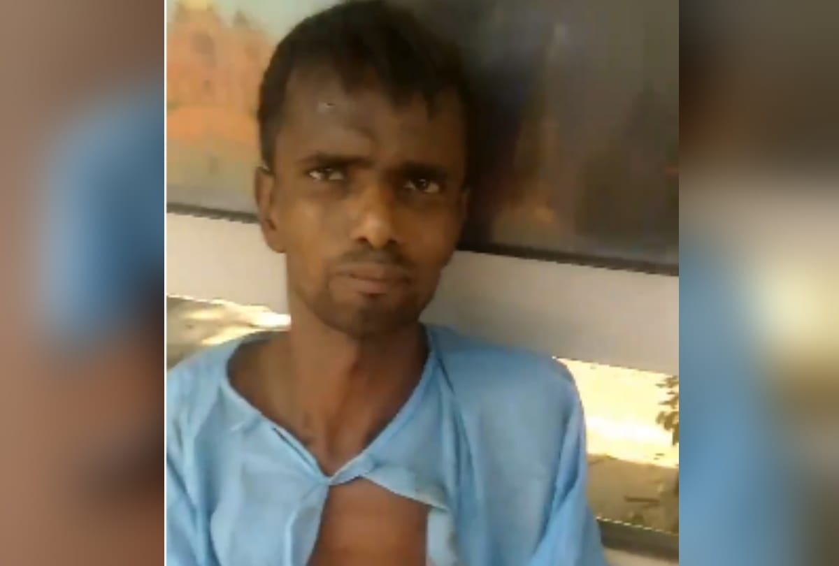 Delhi ram manohar lohia hospital send back patient whose legs had worms hands were badly injured now NGO getting him treated