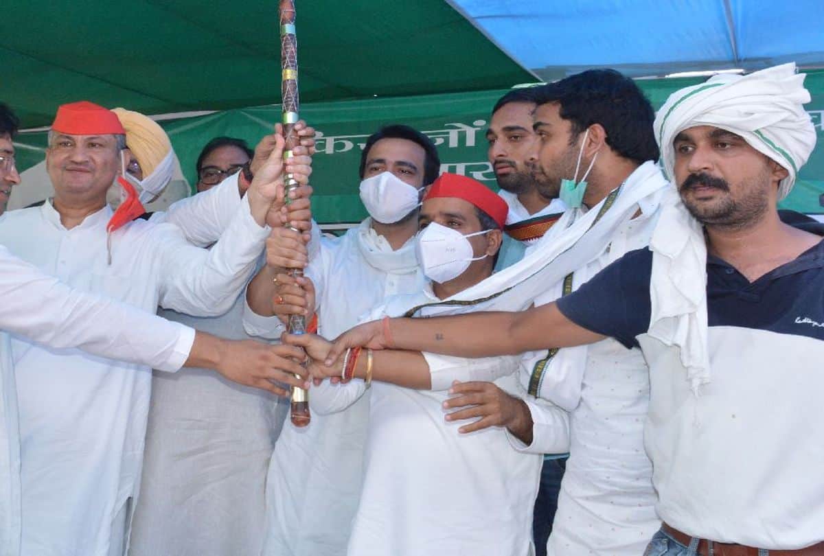 Mathura mahapanchayat against hathras lathicharge rld leader jayant chaudhary targets BJP