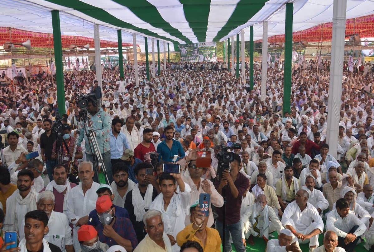 Mathura mahapanchayat against hathras lathicharge rld leader jayant chaudhary targets BJP