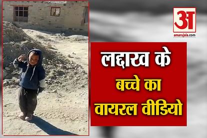 little boy of ladakh salutes itbp jawans