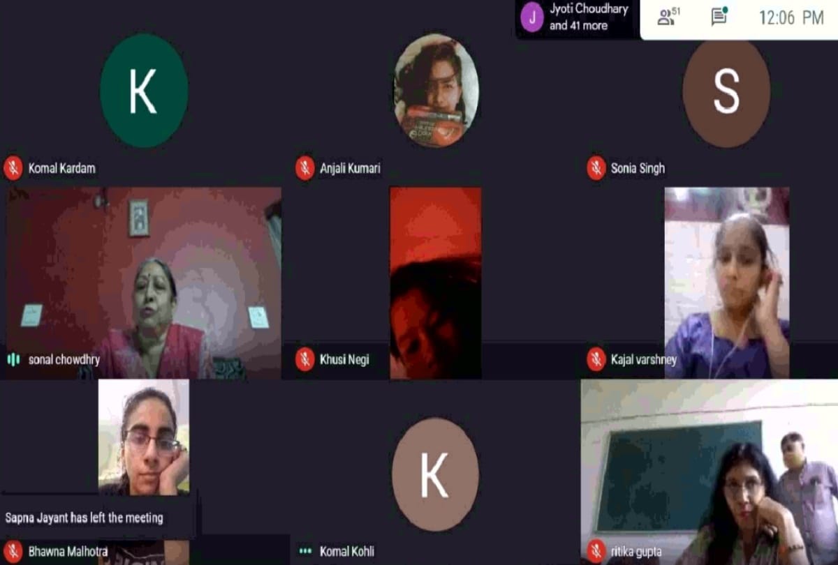 faridabad rajkiya mahila mahavidyalaya psychologist says to ease up your heart talk heart to vacant chair