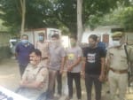 ठगी के आरोपी।