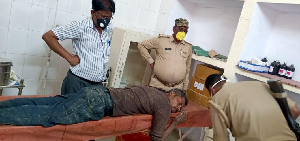 ghar me kahasuni ke baad nadi me koods yuvak