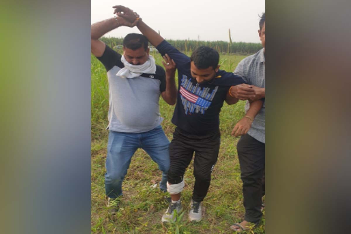 criminal arrested in encounter in Muzaffarnagar worth of price money fifty thousand,  constable injured