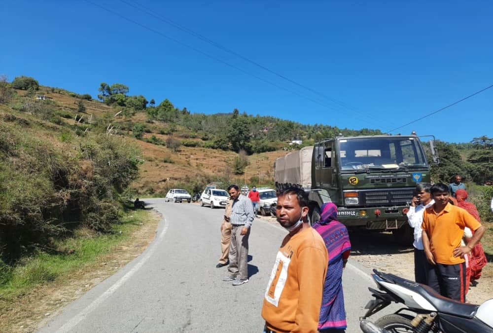 Uttarakhand Accident News: Army Vehicle and Bike Accident on Pithoragarh Highway, 19 Year old Boy Died, Photos