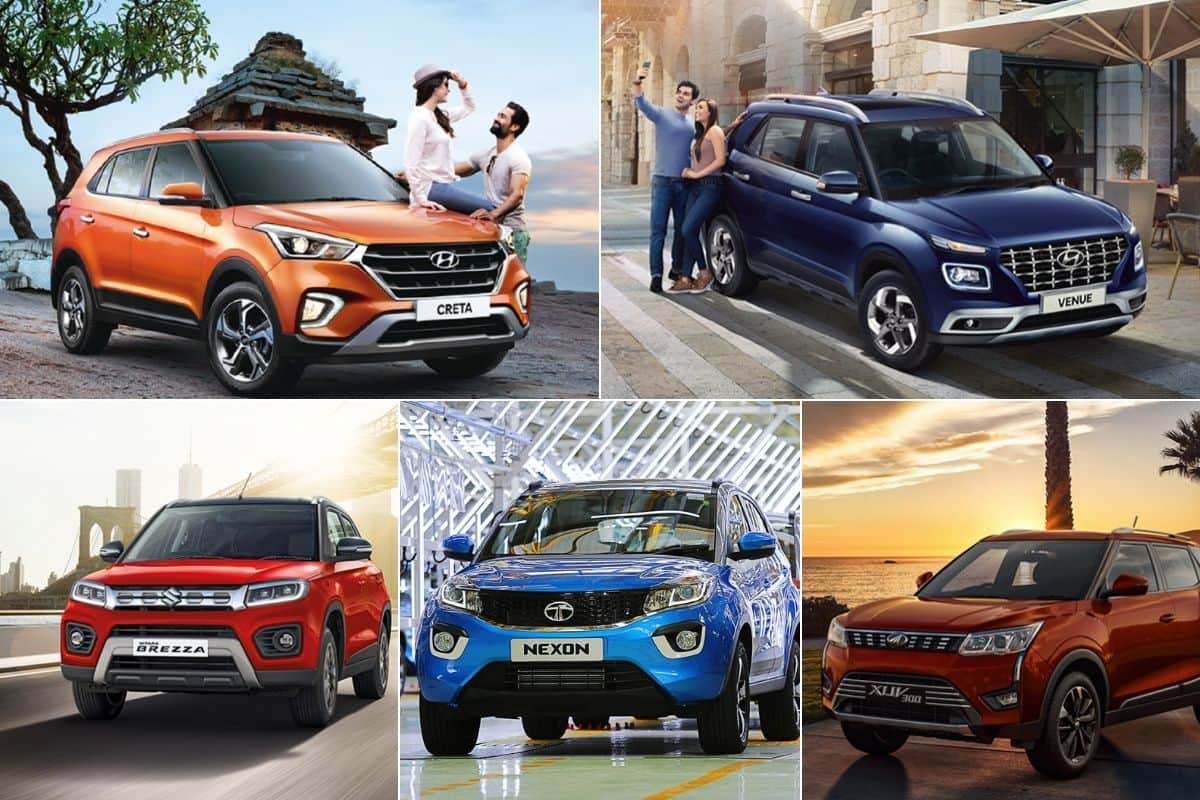 Kia Sonet to Vitara Brezza to Venue to Nexon to XUV 300 to Ecosport to Honda WRV to TUV 300 which one is best selling sompact suv in september 2020