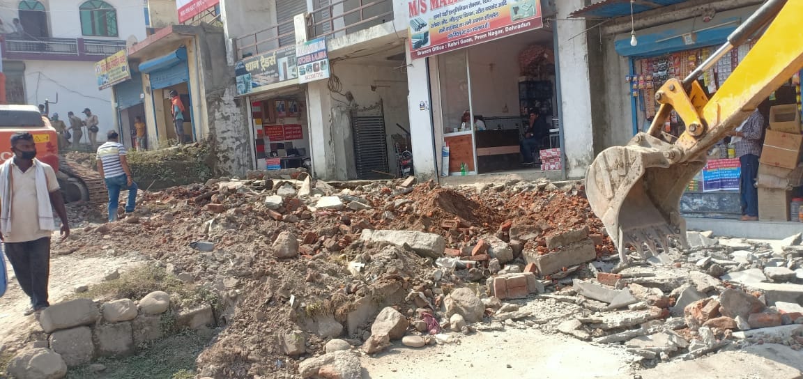 dehradun news: encroachment removing campaign starts dehradun again from today in vdo
