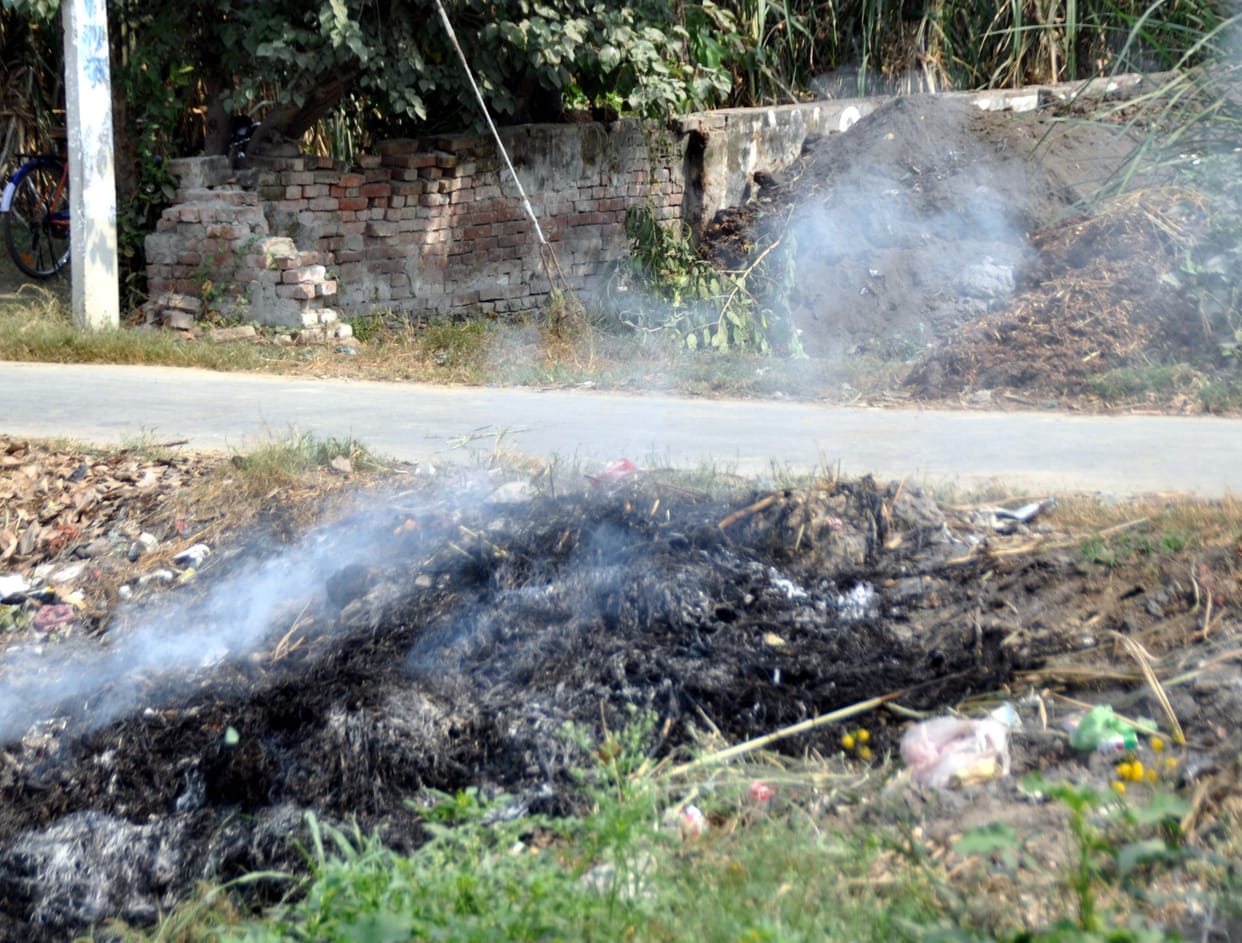 District air started getting polluted by pollution