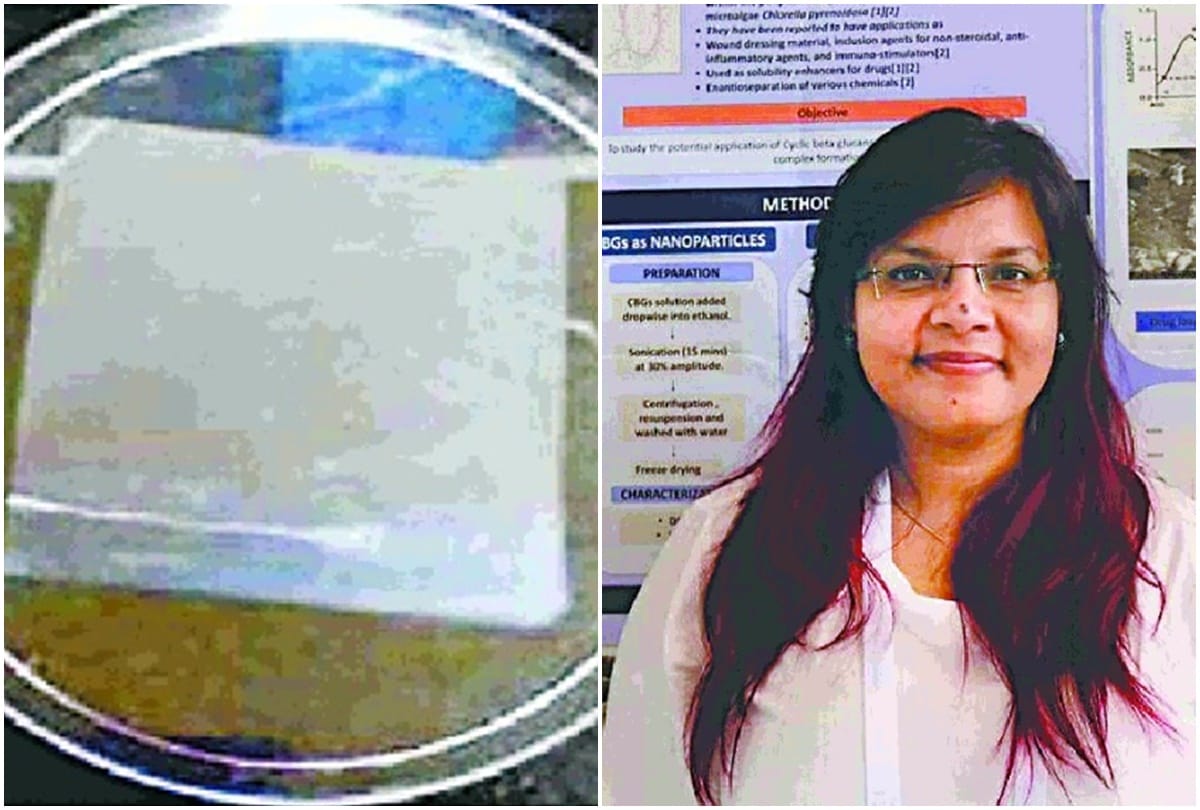 IIT Madras Research Scholar Pooja designed a antimicrobial wrapping material for keeping food safe