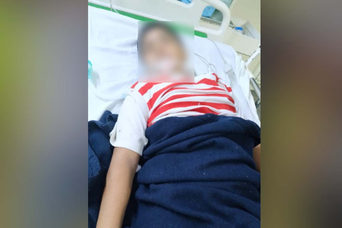 twelve years old fifth class student attempt to suicide while his parents were not at home in meerut