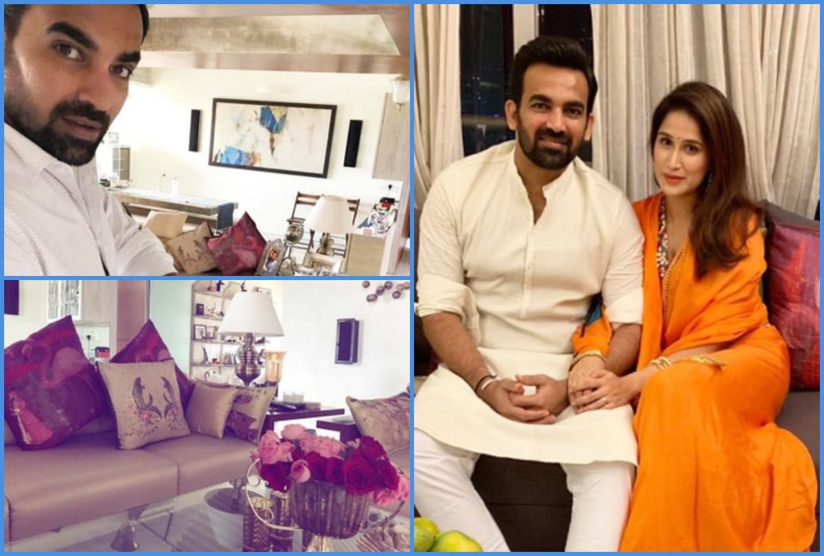 Zaheer Khan and Sagarika Ghatge luxurious home in Mumbai